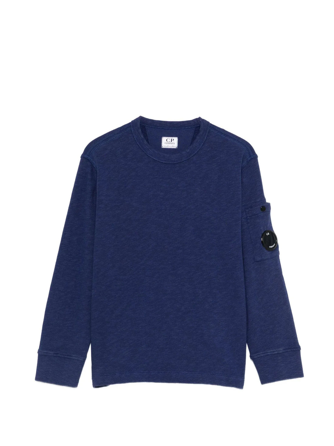 C.P. Company felpa bambino in cotone blu