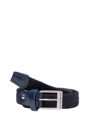 Colori Chiari cintura intrecciata bambino blu