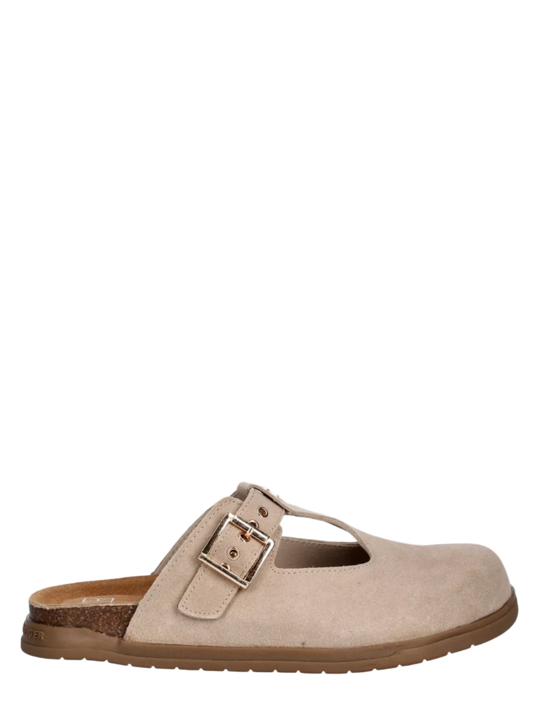 Tommy Hilfiger sabot bambino in suede beige