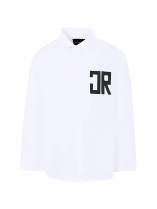 John Richmond camicia manica lunga bambino bianco RBA25129CA WHITE John RICHMOND 