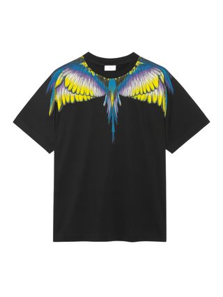 County of Milan T-shirt uomo con stampa iconica nero CAMATH029 110 COUNTY OF MILAN