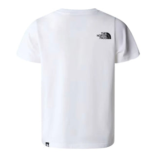 The North Face T-shirt bambino manica corta bianco