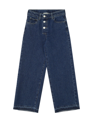 Please jeans a palazzo bambina lavaggio medio PH39010G78 1670 PLEASE KID