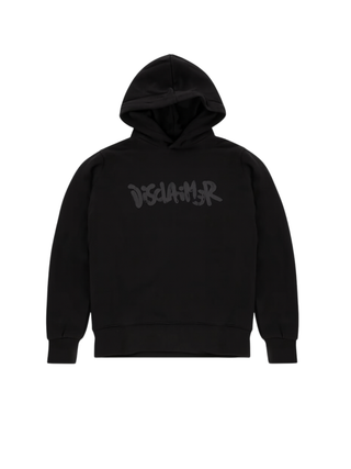 Disclaimer felpa con cappuccio uomo nero 55122 NERO-ST.NERA DISCLAIMER