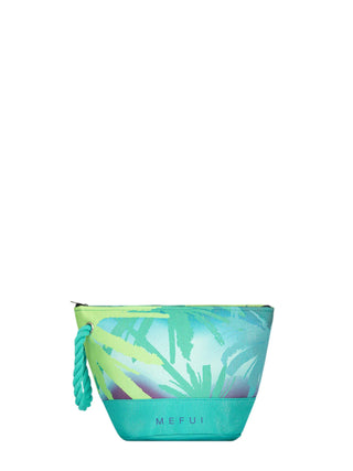 Me Fui pochette donna in fantasia tropicale verde MA26-SW0010 X44 ME FUI 