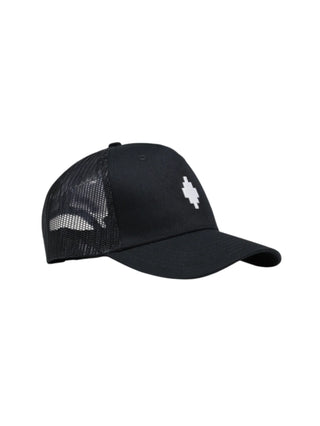 County of Milan cappello con visiera uomo con logo nero