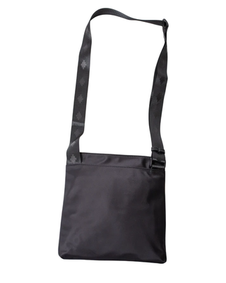 County of Milan borsa a tracolla uomo in nylon nero COMAF250159 NERO-YELLOW WINGS COUNTY OF MILAN