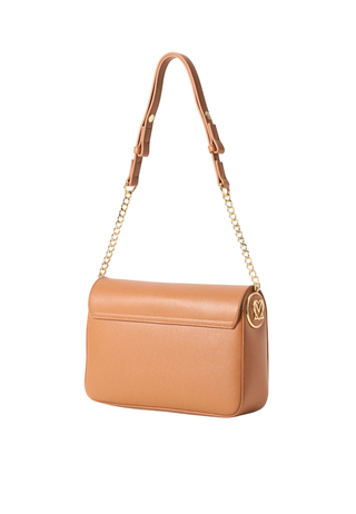 Love Moschino borsa a spalla in ecopelle martellata cuoio JC4373PP0N-KF0 200 MOSCHINO LOVE 