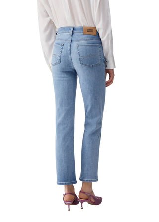 Liu Jo jeans slim cropped Slim lavaggio blu chiaro