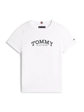 Tommy Hilfiger T-shirt manica corta Monotype bianco