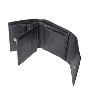 Marc Ellis portafogli in pelle martellata nero NANCY DO BLACK MARC ELLIS