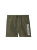 Calvin Klein boxer mare uomo con logo verde militare