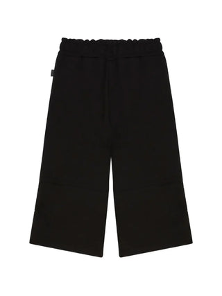 GCDS bermuda bambino con bande logo nero