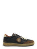 Blauer sneakers Murray in pelle e suede nero marrone