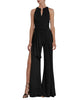 Relish tuta jumpsuit lungo Ponky con spacchi nero