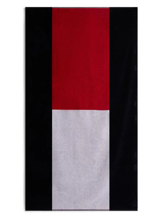 Tommy Hilfiger telo mare con bandierina iconica blu rosso bianco UU0UU00114 DW5 Tommy Hilfiger beachwear