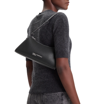 Karl Lagerfeld Jeans borsa a spalla in ecopelle nero A3W30011 999 KARL LAGERFELD