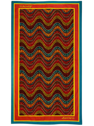 4giveness telo mare in microfibra fantasia Kenia multicolor