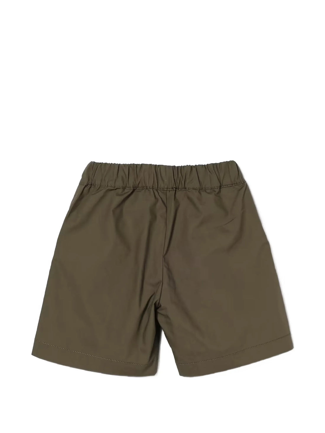 Dondup bermuda bambino in cotone verde militare