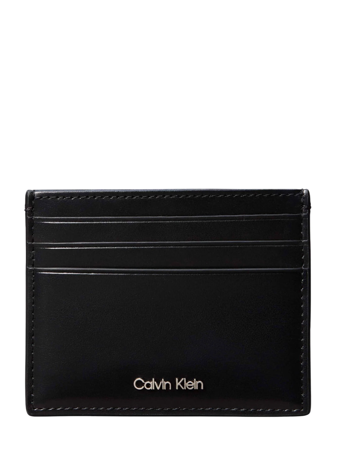 Calvin Klein portacarte uomo in ecopelle nero