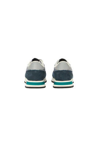 Blauer sneakers Ryder in suede e tessuto blu grigio