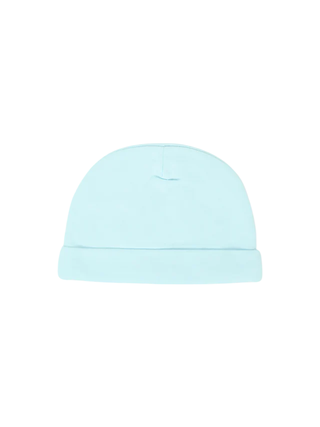 Moschino cappello neonata con orsetto celeste MUX05L-LCA40 40304 MOSCHINO