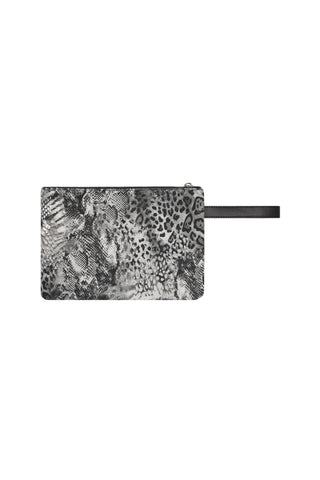 4giveness pochette donna in fantasia Animalier Resort grigio