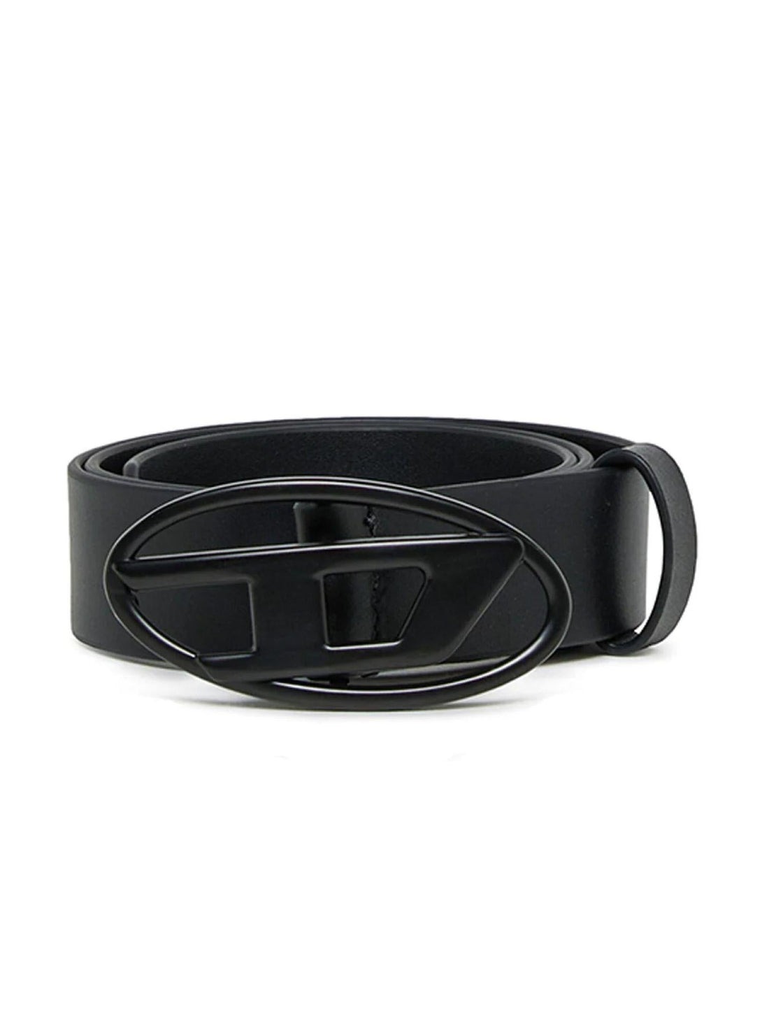 Diesel cintura unisex bambino in ecopelle nero