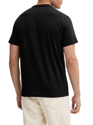Calvin Klein T-shirt manica corta con stampe logo nero LV04RD817G UB1 Calvin Klein