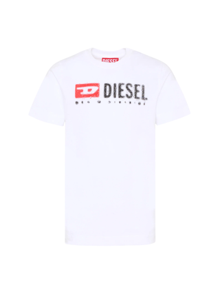Diesel T-shirt bambino manica corta bianco