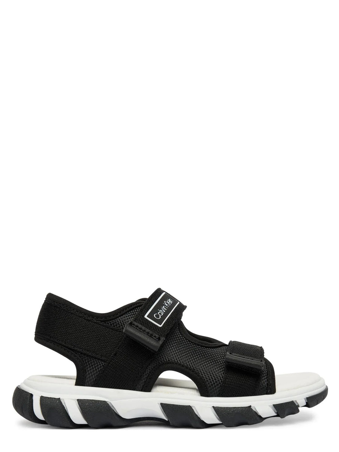 Calvin Klein sandali bambino con strappi nero