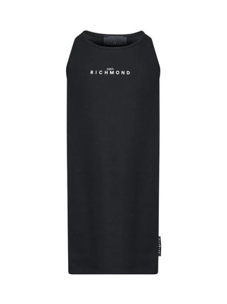John Richmond abito bambina Lores con logo nero