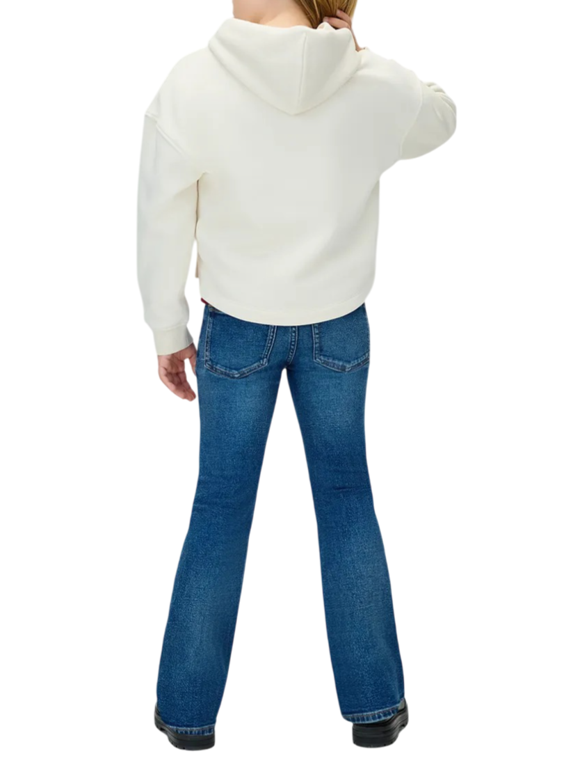Calvin Klein Jeans jeans a zampa lavaggio scuro