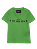 John Richmond T-shirt neonato manica corta verde