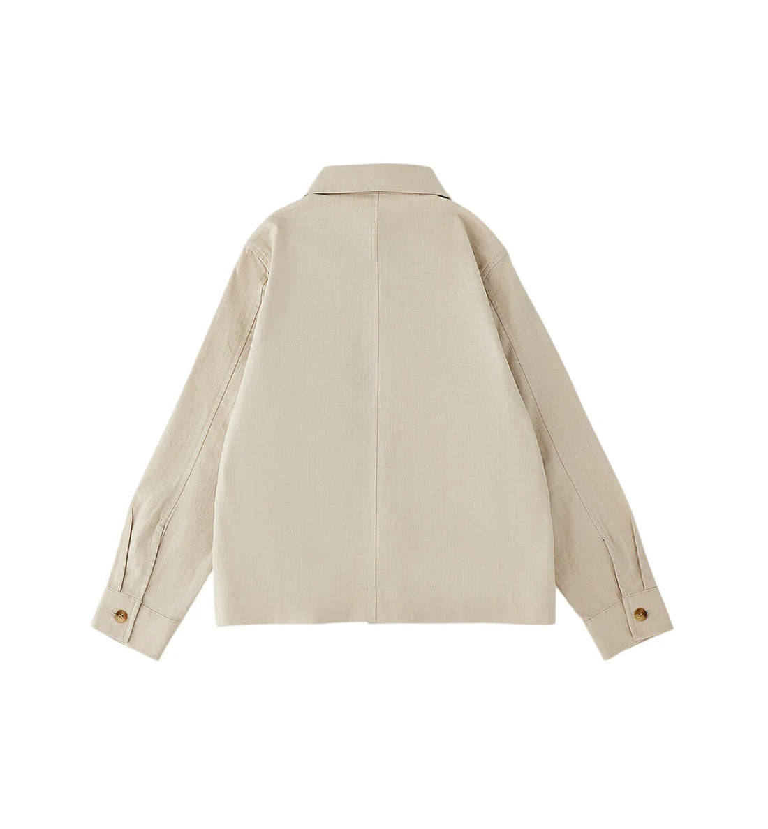 iDo camicia bambino misto lino beige