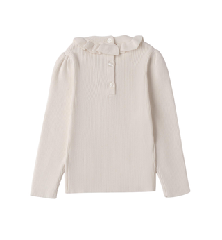 iDo maglia bambina con rouches bianco 4F289 0112 iDO