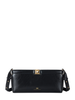 Elisabetta Franchi borsa in ecopelle con dettaglio logato nero