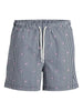 Jack&Jones boxer mare uomo a righe blu bianco