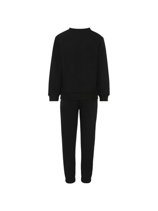 John Richmond tuta sportiva bambino con logo nero RBA25201CF BLACK John RICHMOND