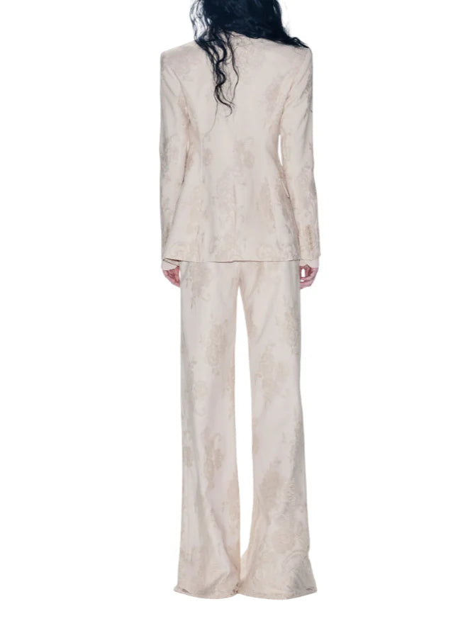 Aniye By giacca blazer Silva in pizzo rosa cipria
