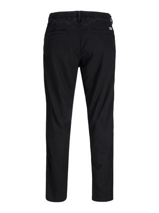 Jack&Jones pantalone uomo misto lino nero