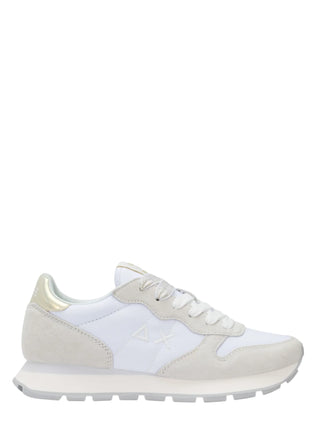 Sun68 sneakers donna Ally Gold Silver bianco