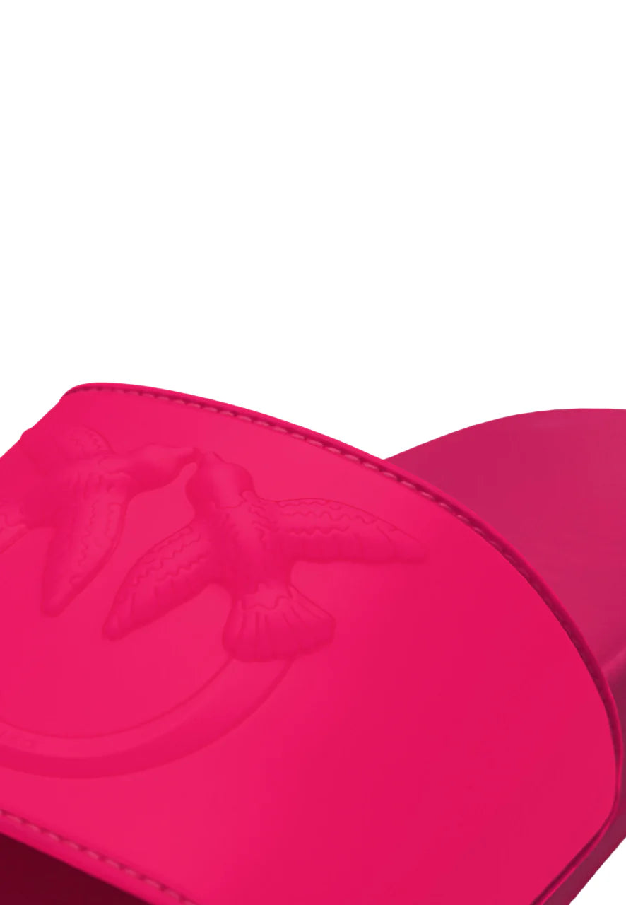 Pinko ciabatte in gomma donna Dilly fucsia