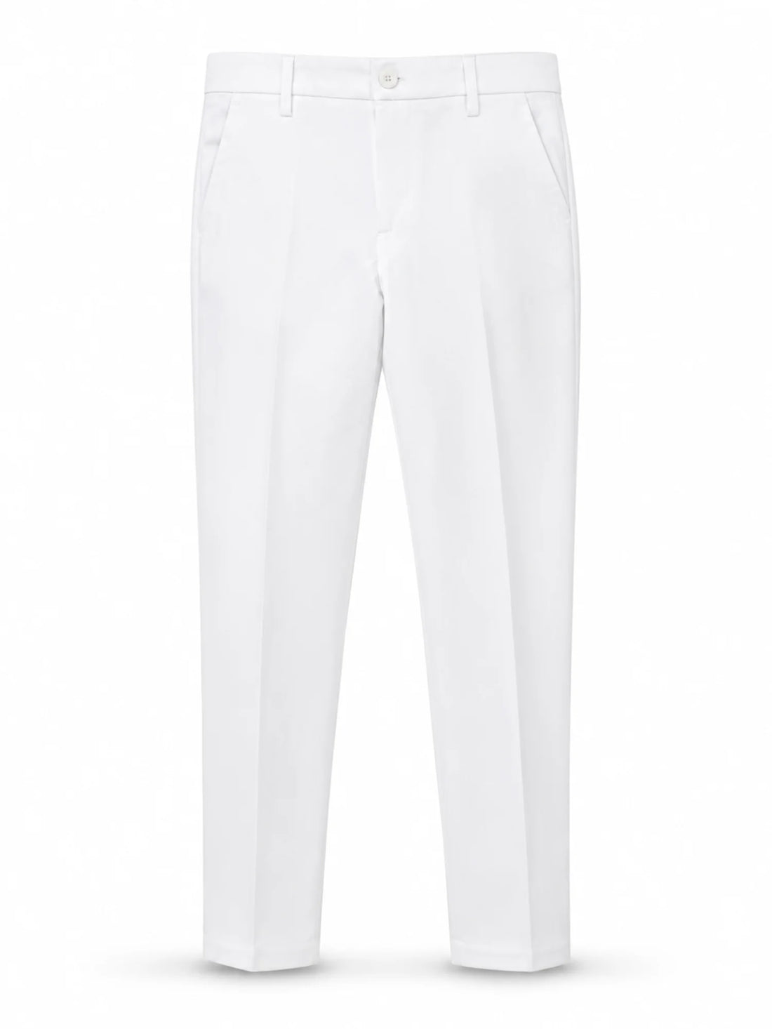 Emanuel Pris pantaloni bambino slim bianco
