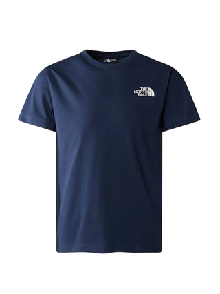 The North Face T-shirt bambino manica corta blu