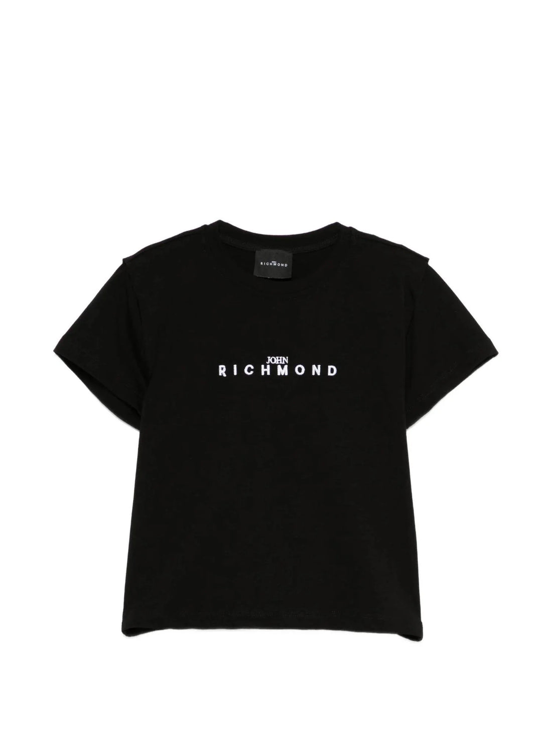 John Richmond T-shirt bambina Tati con logo nero
