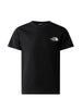 The North Face T-shirt bambino manica corta nero