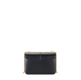 Elisabetta Franchi borsa a tracolla con logo iconico nero