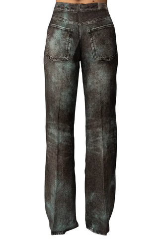 ballata pant twill trompe oeil maltinto