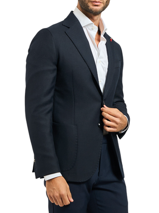 Mulish giacca blazer uomo monopetto blu TORONTO-GKS602 BLU MULISH 